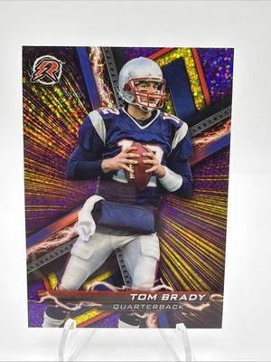 2023 Topps Composite - Resurgence Tom Brady #60 Purple & Yellow Static Refractor