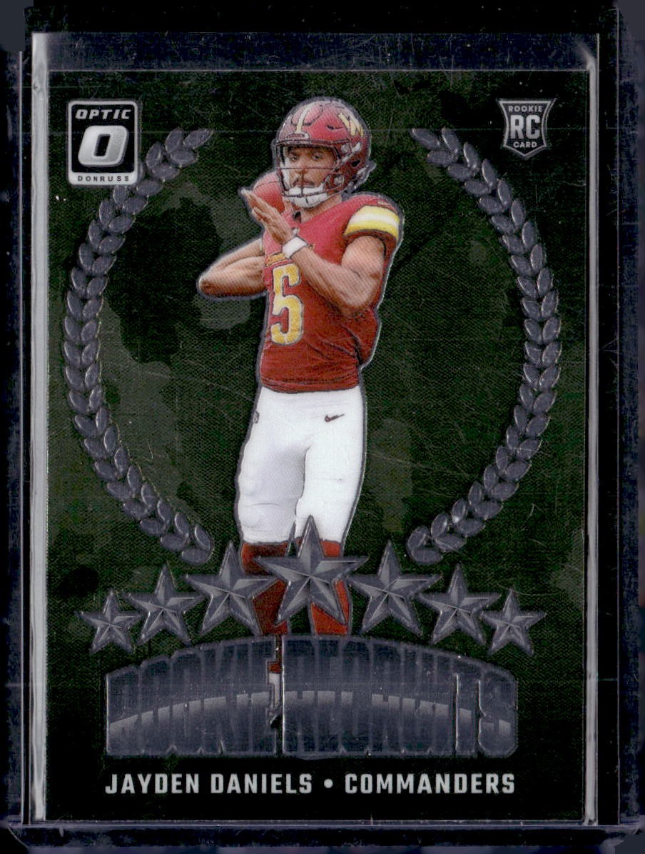 2024 2024 Panini Donruss Optic JAYDEN DANIELS ##7 RC Commanders