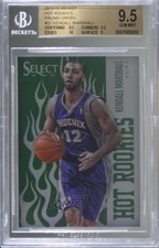 2012 Select Industry Summit Green Prizm 11/15 Kendall Marshall #22 BGS 9.5 0s3