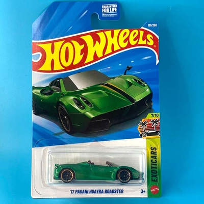 HOT WHEELS 2026 '17 PAGANI HUAYRA ROADSTER METALFLAKE GREEN 101