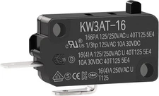 Microwave Oven Door Switch Replacement Part, KW3AT-16,16A Normally Open - 1Pc 