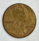 1954 S Lincoln Wheat Cent Penny