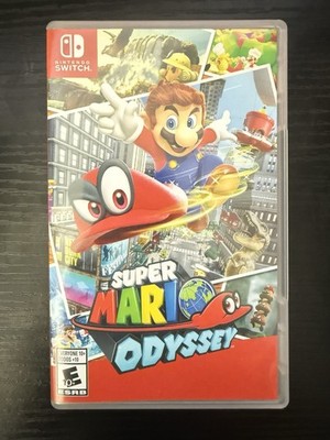 Super Mario Odyssey - Nintendo Switch (Original Case and Cartridge)