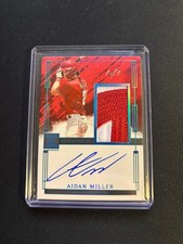 2024 Panini Impeccable Aidan Miller ELEGANCE Platinum AUTO 1/1