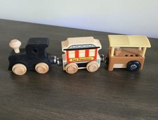 Name Trains Wooden Railway System Maple Landmark