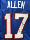Josh Allen Signed Buffalo Bills Football Jersey NFL ALL PRO MVP VSA COA