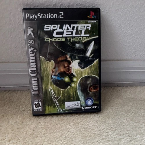 Tom Clancy's Splinter Cell Chaos Theory PS2 Ubisoft Multiplayer Manual Included