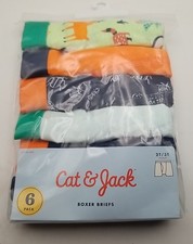 Cat And Jack 6 Pack 2T/3T Boxer Briefs