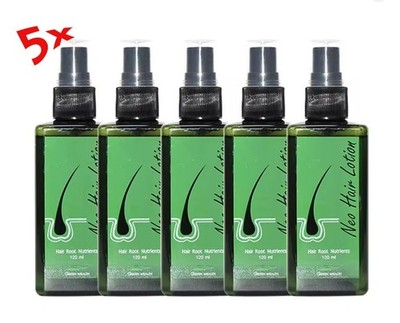 5 x AUTHENTIC Neo Haarlotion Haarausfall Behandlungen Wurzelnährstoffe Original 120ml