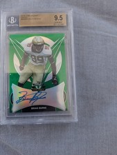 Brian Burns 2019 Leaf Valiant Autograph Rookie BGS 9.5 10 Auto Giants Spiderman