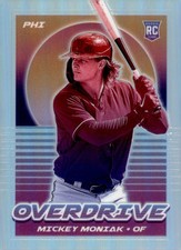 2021 Panini Chronicles #10 Mickey Moniak Overdrive Holo