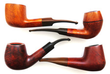 4x fajki bruyere lorenzo / fajki tytoniowe: Monterosa & Montana & Lario & Ticino