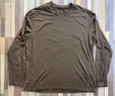 Craghoppers Nosilife Dark Green T-Shirt Size XL Long Sleeve Underlay Base Layer
