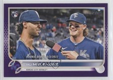 2022 Topps Update Rookie Debut Meijer Purple MJ Melendez #US73 09wc
