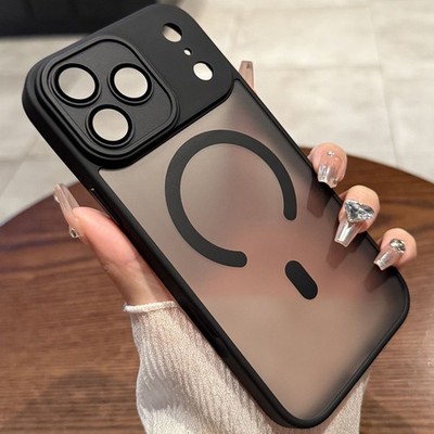 For Apple iPhone 17 Pro Max Case Phone Cover Shockproof Case Transparent Black