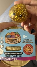 Rare Gold Squishy Dumpling Golden, Glitter, Dumpling, Rainbow Mystery Set      