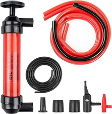 Siphon Pump Fluid Transfer Pump(2nd Generation), Fuel Transfer Hand Pump Kit for