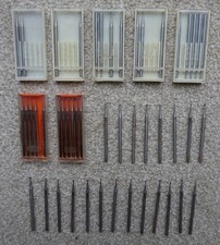 Job Lot Bundle Collection of High Speed Burr Bits ELA 525 Emil Lang & Meisinger