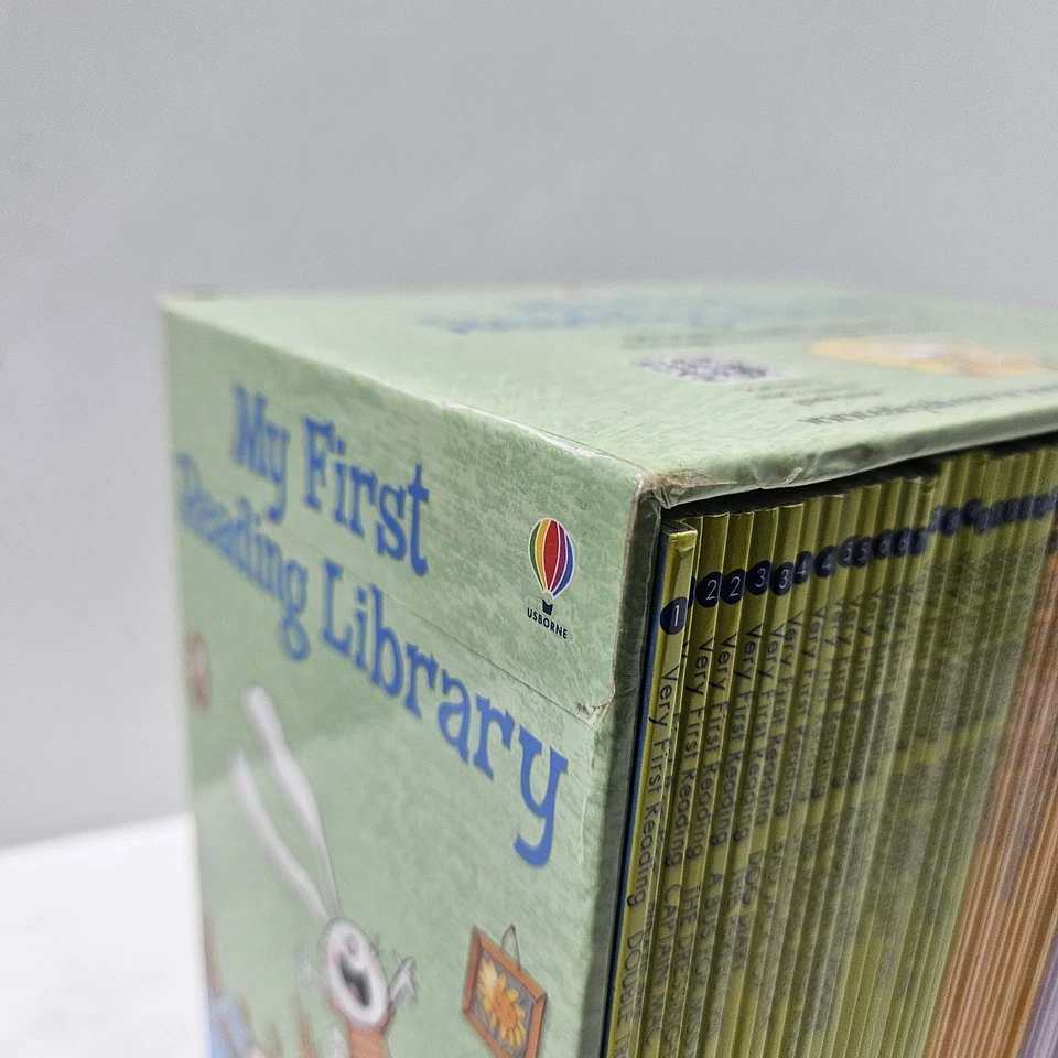 My First Reading Library Complete Box Set of 50 Books Usborne Kids Books - Image 3 of 4