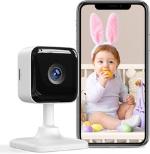 2K HD Video Baby Monitor with Camera  Audio WiFi Night Vision Motion Detection