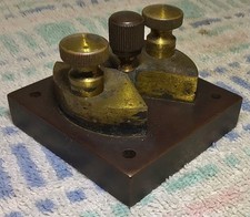 antique LEEDS + NORTHRUP Scientific APPARATUS Telegraph/RR/Telephone SCIENCE LAB