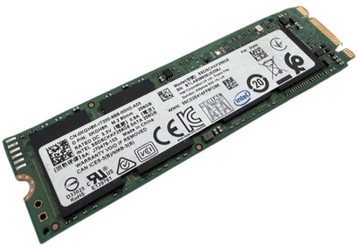 512 GB NVMe M.2 SSD Intel  SSD SSDPEKNW512G8H  intern PCIe 3.0