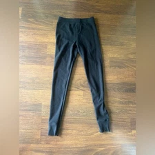 Old Navy Thermal Waffle Knit Leggings Women’s XS Black Long Johns Base Layer