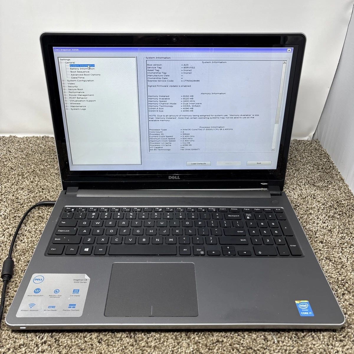 PC Dell Inspiron 15 5000 for Sale - Shop New & Used Laptops - eBay