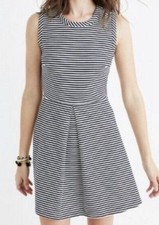 Madewell Striped Afternoon Dress Womens Size XS NEW WITH TAG
