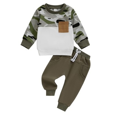 Bekleidungspaket Kinder Baby Junge 2-teilig, Langarmsweatshirts +