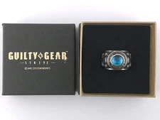 Guilty Gear Strive Ky Kiske Thunderseal Silver 925 College Ring JP19 US9.5