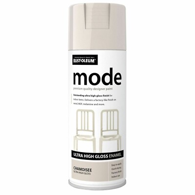 Rust-Oleum Ultrahochglanz Möbel Küche Aerosol Sprühfarbe Chamoisee Grau