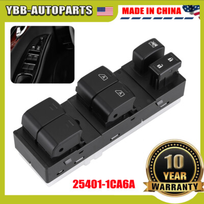 25401-1CA6A Genuine Nissan MAIN POWER WINDOW MASTER SWITCH Infiniti FX35/37/50 - Souk Auto Parts