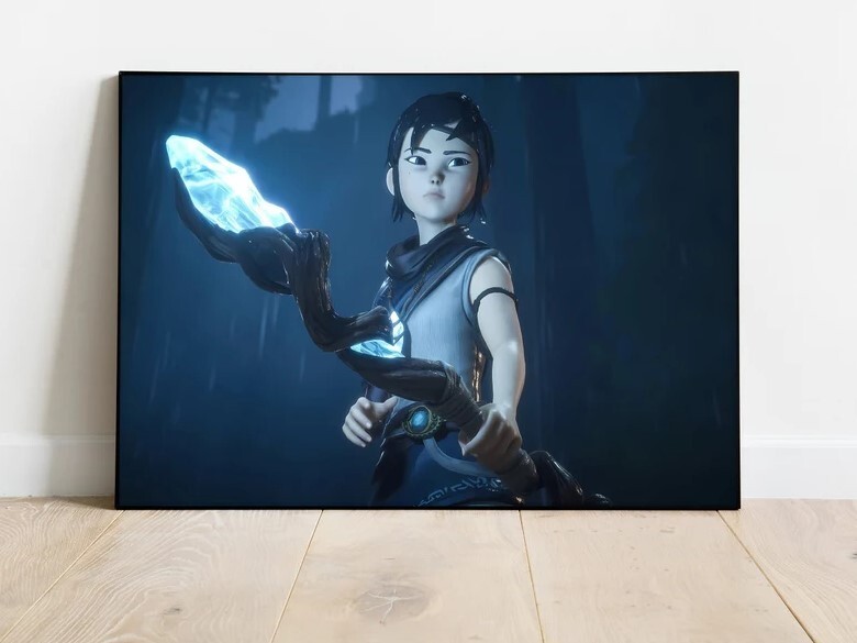 Kena: Bridge of Spirits Poster, Wall Art & Home Decor, Video Game Poster Gift-image