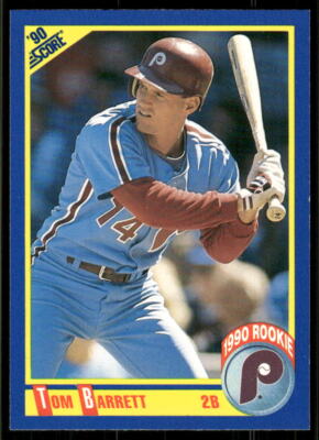 1990 Score #633a Tom Barrett