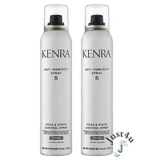 Kenra Anti-Humidity Spray 5 Frizz & Static Control Spray, 5oz. (2PACK)