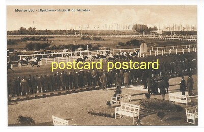 URUGUAY, MONTEVIDEO - HIPODROMO NACIONAL. OLD POST CARD c.1910 #1110.