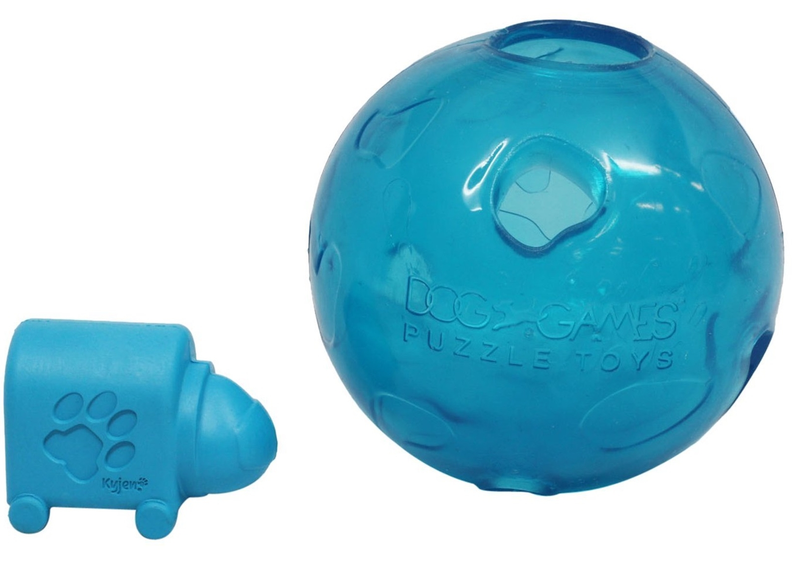 Kyjen 2453 Moon Rover Rescue Dog Toy Durable with Rubber Squeaker