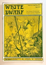 White Dwarf Magazine Issue 6 April/May 1978 - 1ST ED - Games Workshop - D&D/GDW