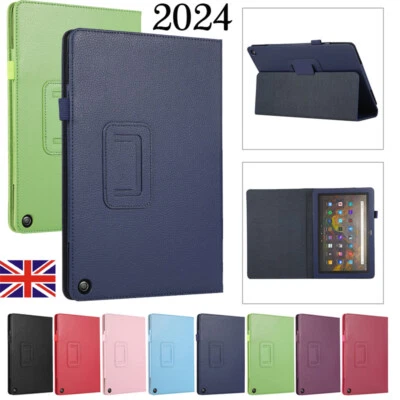 XYFENGHUA For Amazon Fire HD 8 12th Generation 2024 release Case Leather Flip Folio Cover