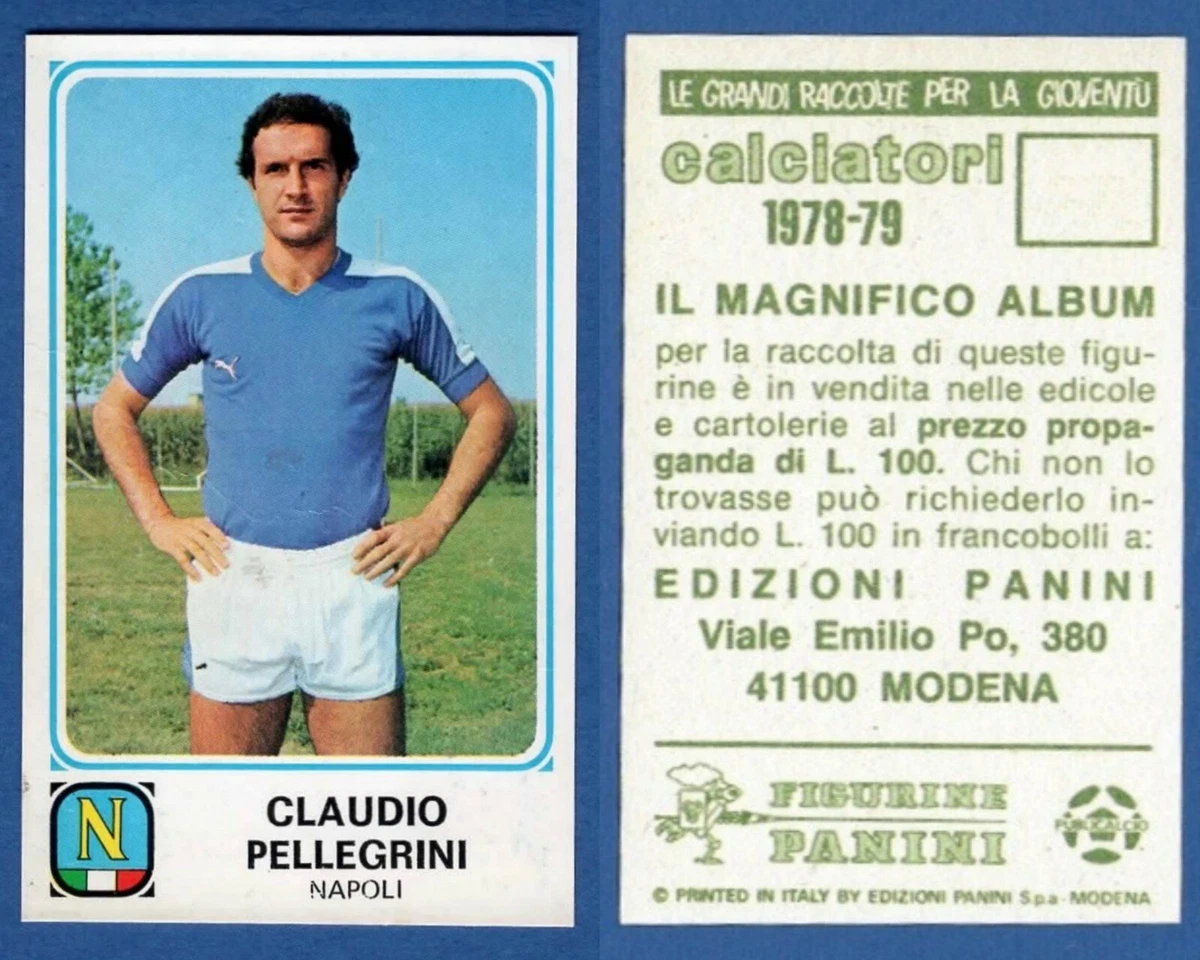 Panini Calciatori 1977-78 Napoli 11 Scudetto - Vignette Rare épuisée