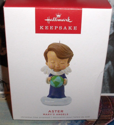 Aster`2022..He's 35Th In The Mary's Angels Series-Hallmark Tree Ornament-SALE