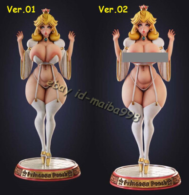 Princess Peach 3D Print Garage Kit Figure Model Kit Unpainted Unassembled GK