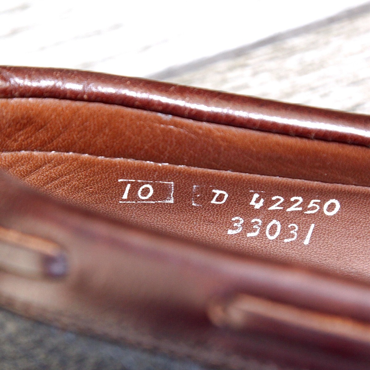 Allen Edmonds NASHUA 10 D Black/Brown * new AE Bags (add $15 new Shoe Trees) o Allen Edmonds 13 NASHUA Wing Tip Brown Black Leather Tassel  main image 3