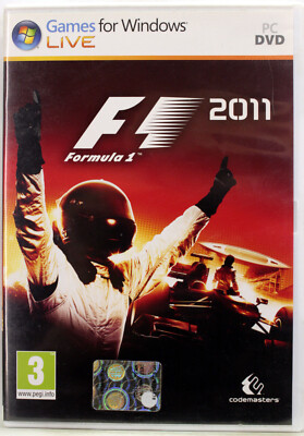 FORMULA 1 2011 F1 GAME PC DVD ITALIAN EDITION FIRST PRINT CODEMASTERS 79860