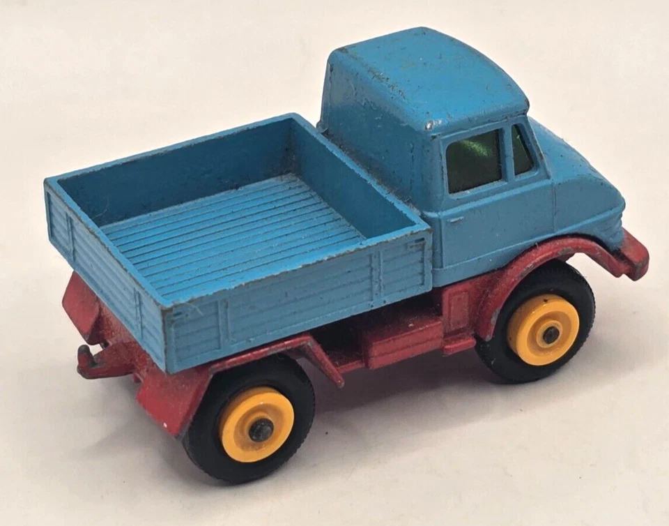 Lesney "Matchbox" 系列 "Unimog" No 49 蓝色 英国制造 (A) — 第 4/4 张图片
