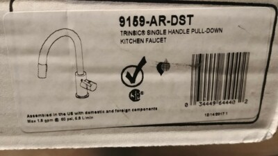 #ad Delta Trinsic Pull Down Sprayer Kitchen Faucet with MagnaTite Docking in A $299.99