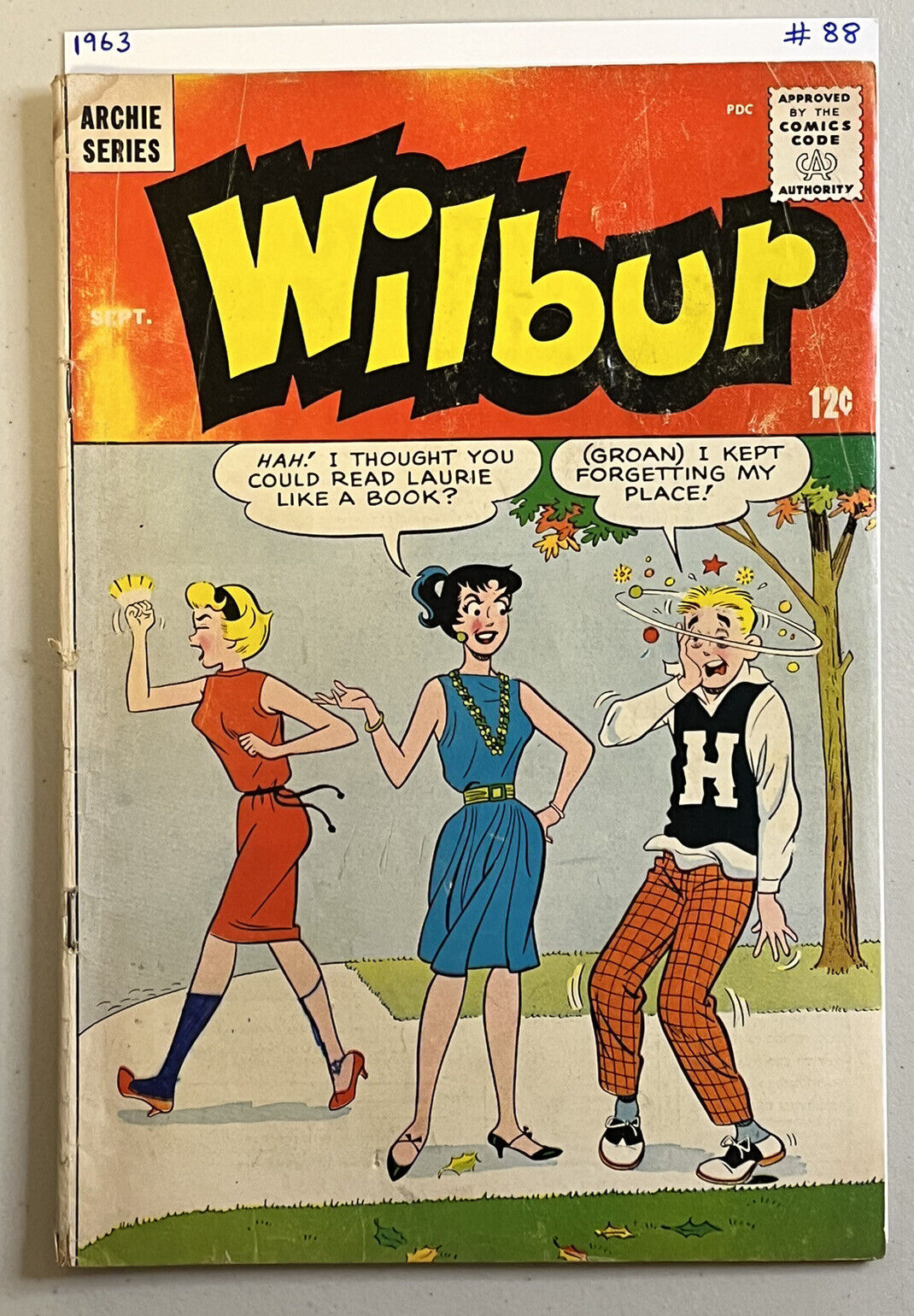 WILBUR COMICS #88 Archie  DAN DECARLO ART 1963