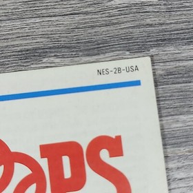 Nintendo NES Hoops Basketball MANUAL ONLY! Video Game Replacement Part OEM 1989