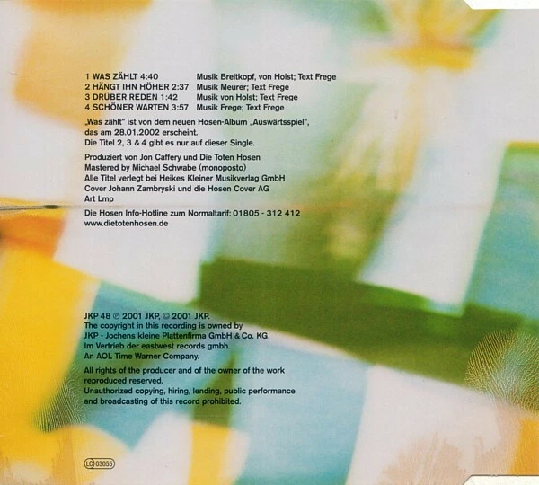 Die Toten Hosen – Was Zählt - Bild 2 von 3